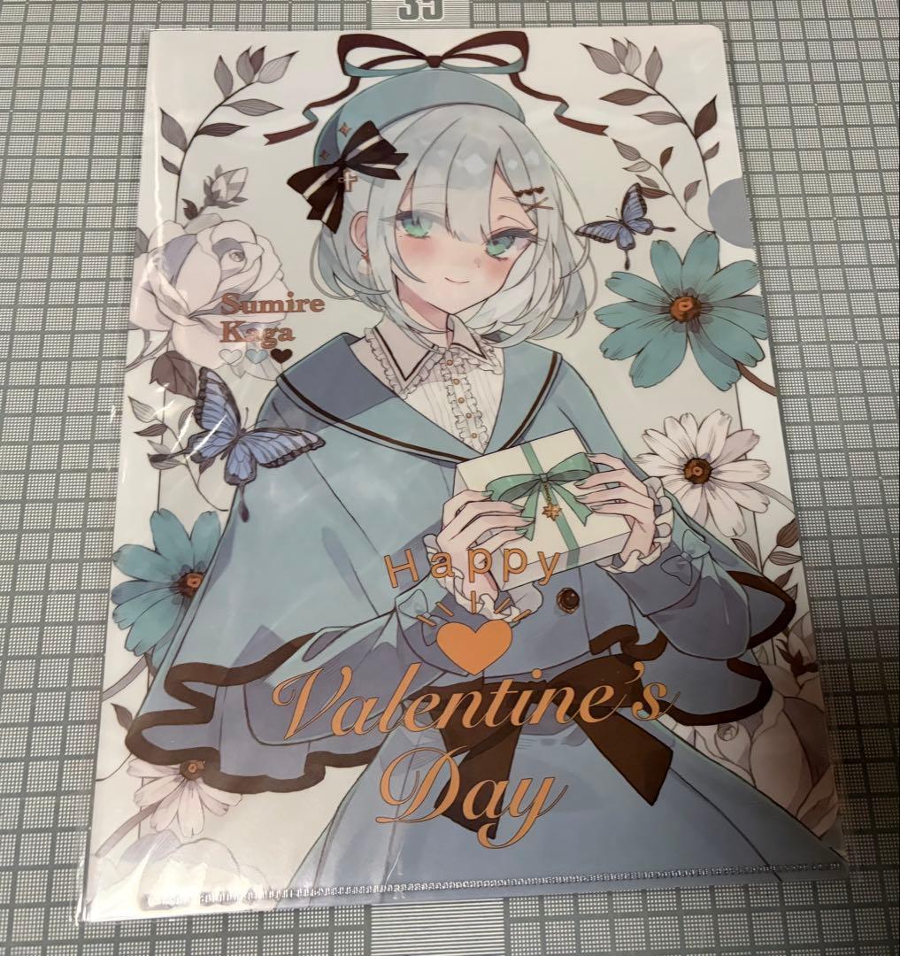 ぶいすぽ バレンタイン 花芽すみれ クリアファイル - メルカリ