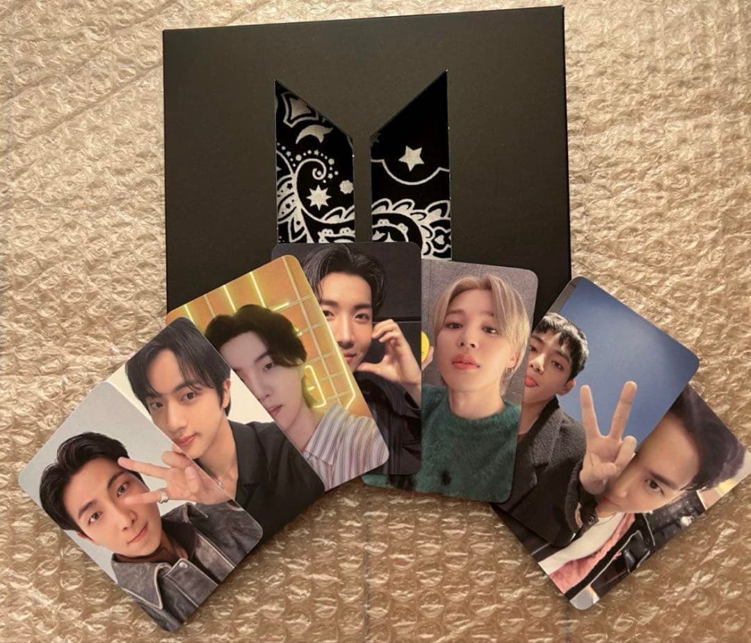 BTS 2025 FESTA ARMYZONE入場特典 バンダナ トレカ 7枚