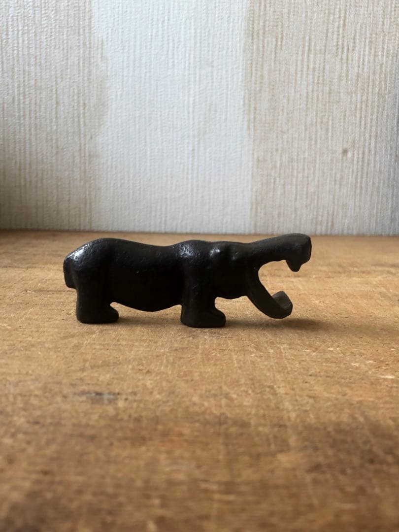 古鉄 カバの栓抜き アメリカ 1930年代 - メルカリ 古鉄 カバの栓抜き