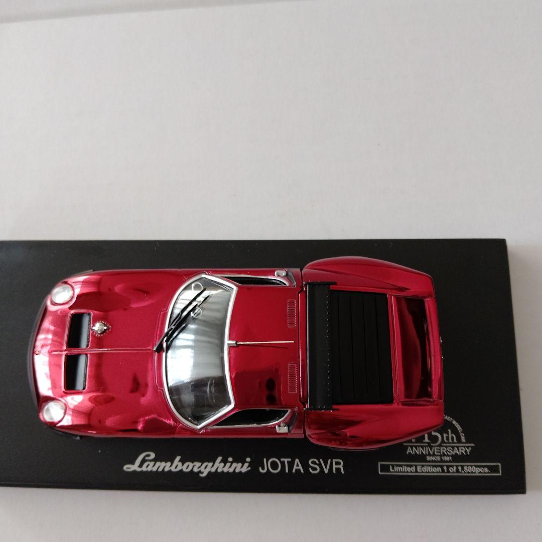 1/43 KYOSHO ランボルギーニ イオタ SVR クロームレッド