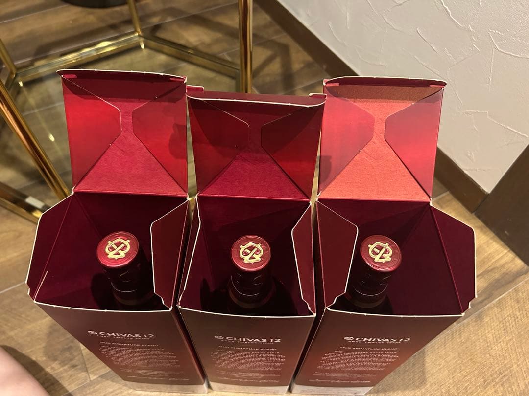 CHIVAS REGAL 大容量1000ml 12年 3本セット CHIVAS REGAL 大容量1000ml