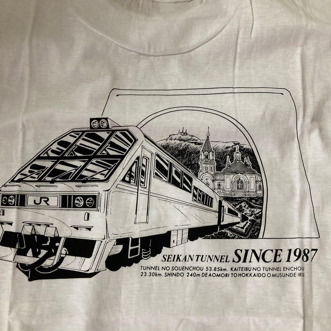 【非売品・限定品】未使用‼︎超激レア‼︎青函トンネル開通記念テイシャツLサイズ