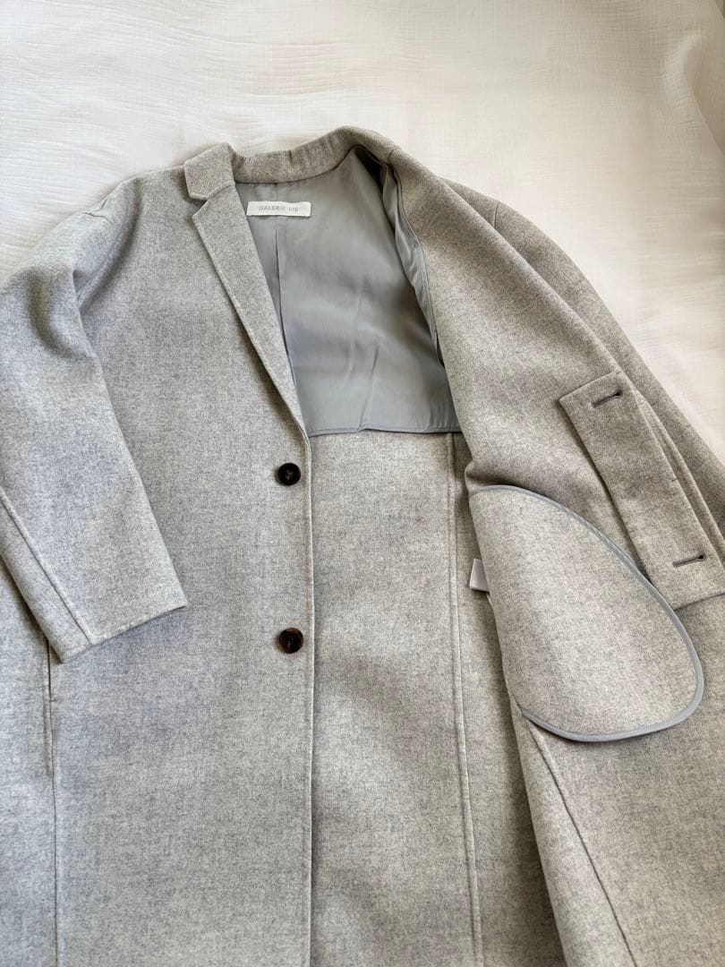 R様専用。GALERIE VIEライトメルトン チェスターコート