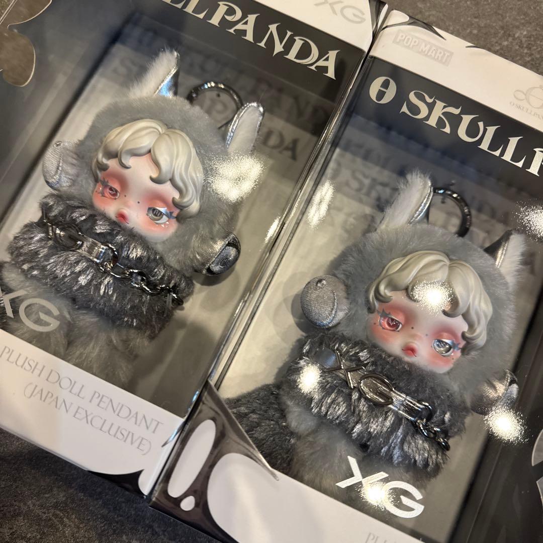 SKULLPANDA × XG ぬいぐるみペンダント（日本限定）スカルパンダ
