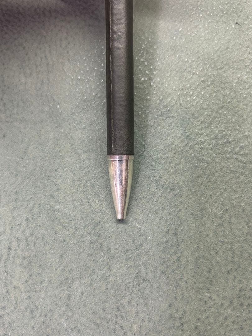 プラス クレッセント スターリングシルバー 925 革軸 - メルカリ