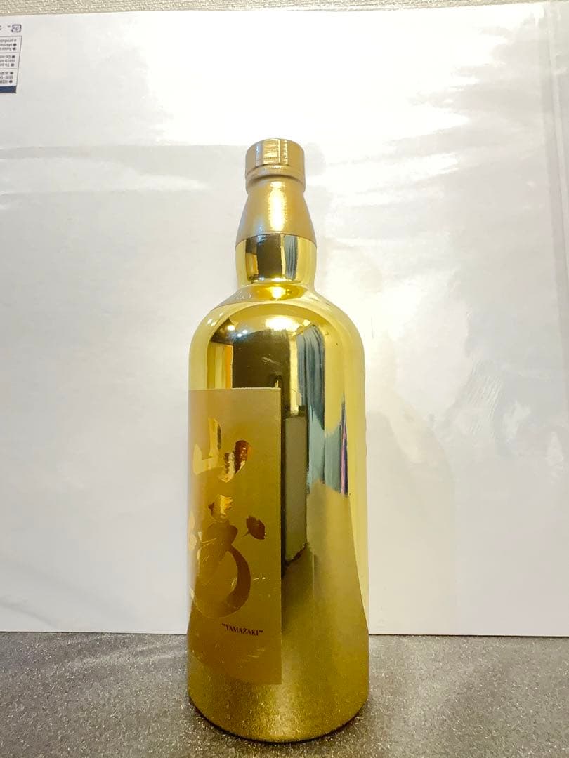 非売品】サントリー 山崎 60周年 ゴールドボトル【未開封】 - メルカリ