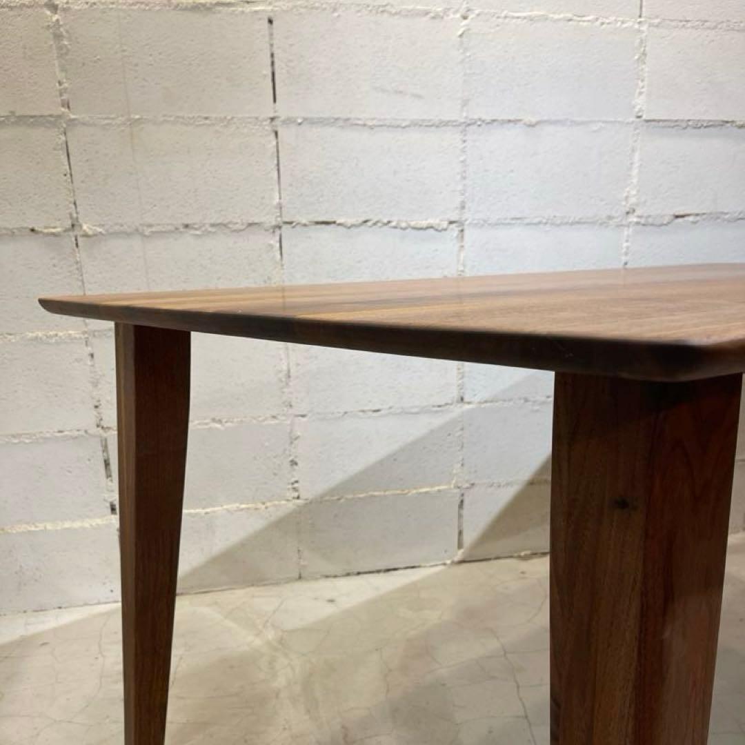 美品　ウォールナット無垢材　ダイニングテーブル　大塚家具　フィガロ　北欧　モダン