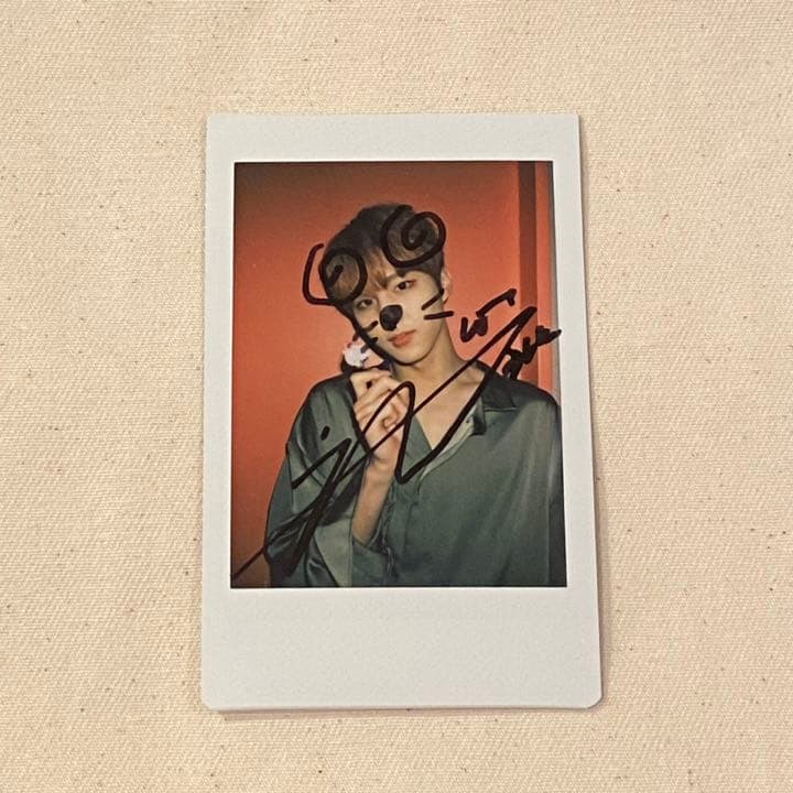 UP10TION ウシン ウソク CANDYLAND 直筆サイン入りポラロイド