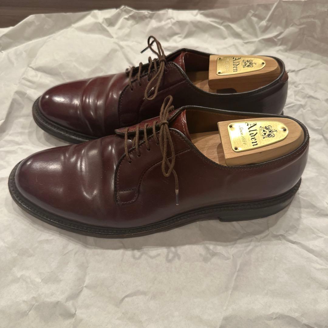 Alden オールデン 990 コードバン #8 バーガンディ 8.5D