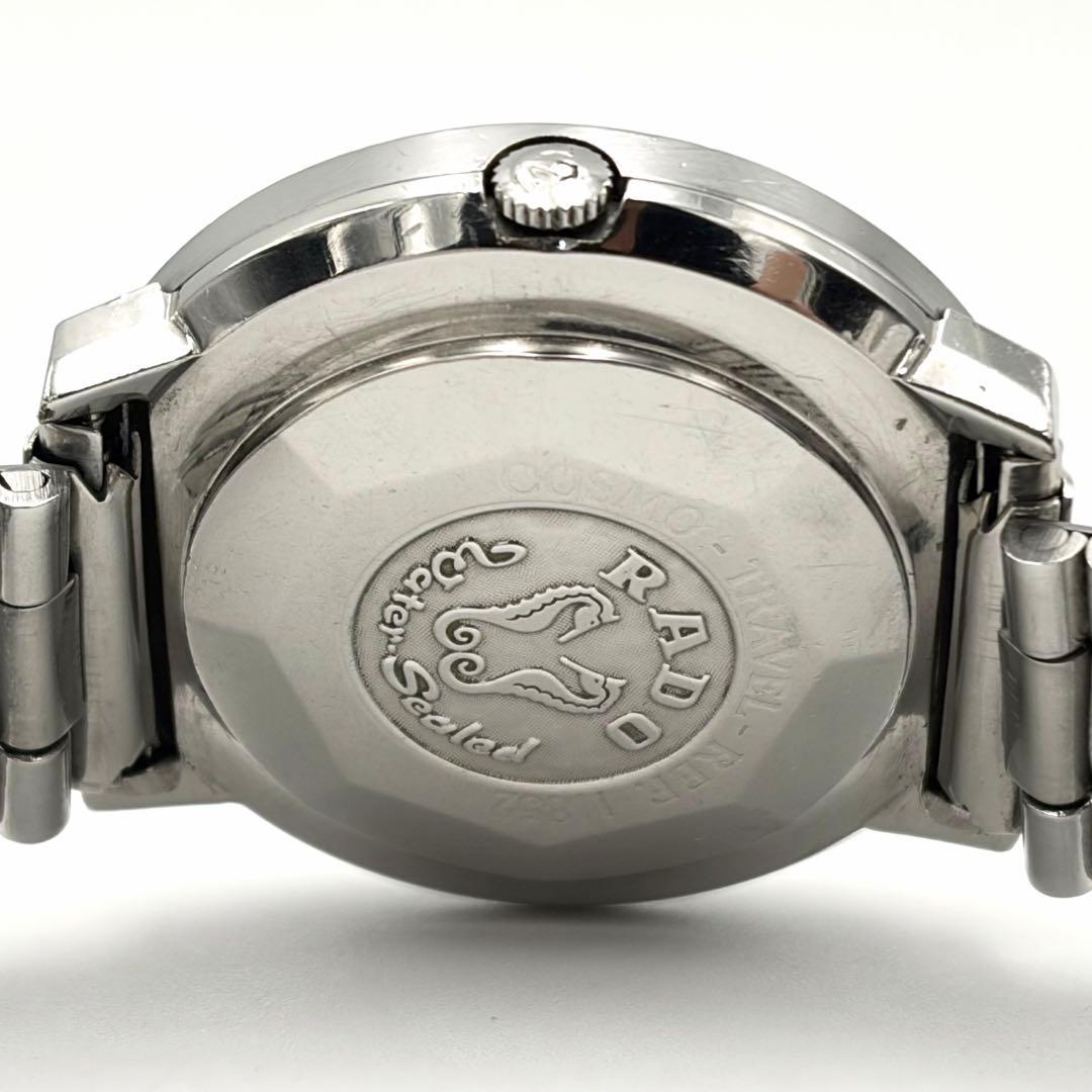 RADO オールドラドー コスモトラベル V202 腕時計 自動巻き シルバー