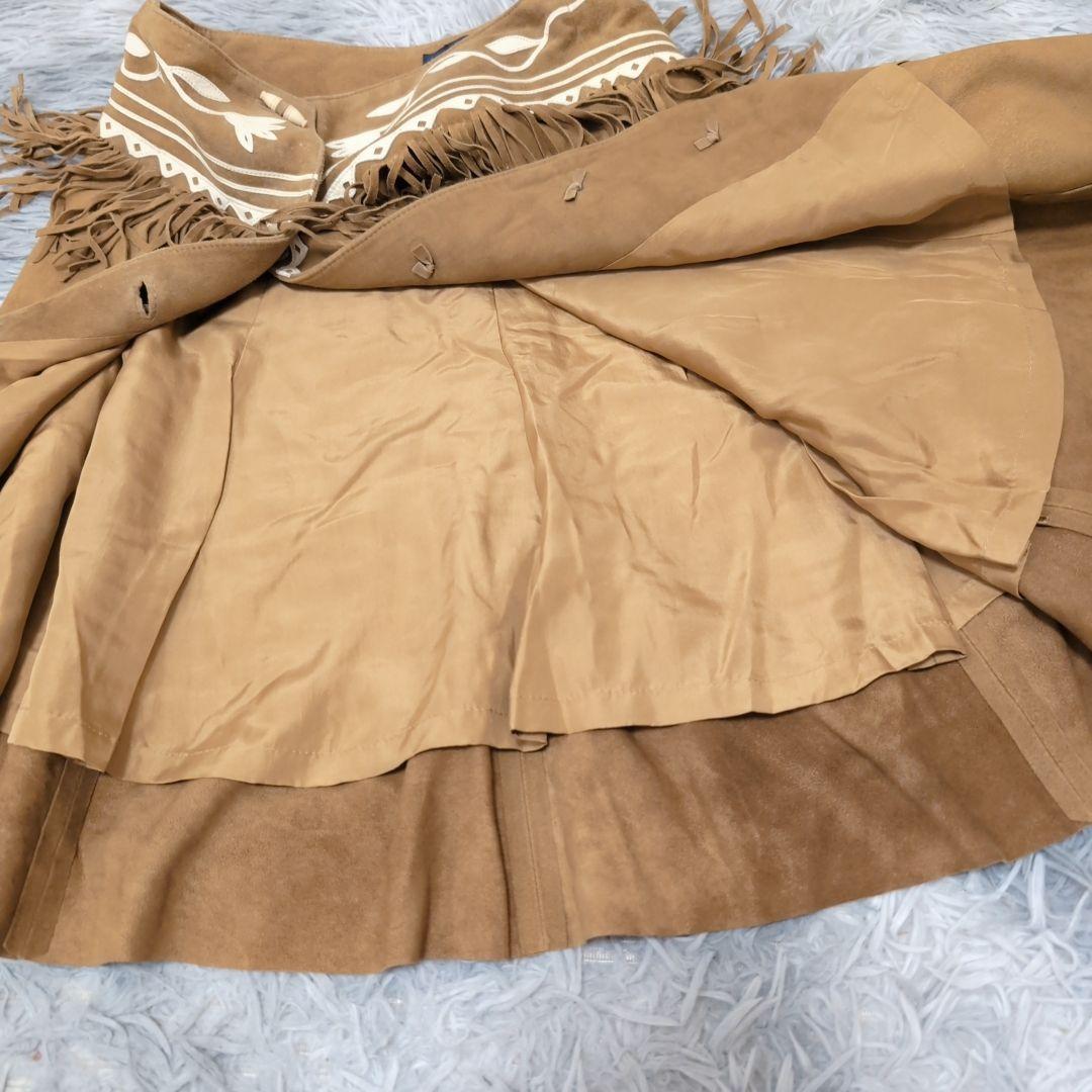 『 RALPH LAUREN』 ラルフローレン ボヘミアン フリンジスカート