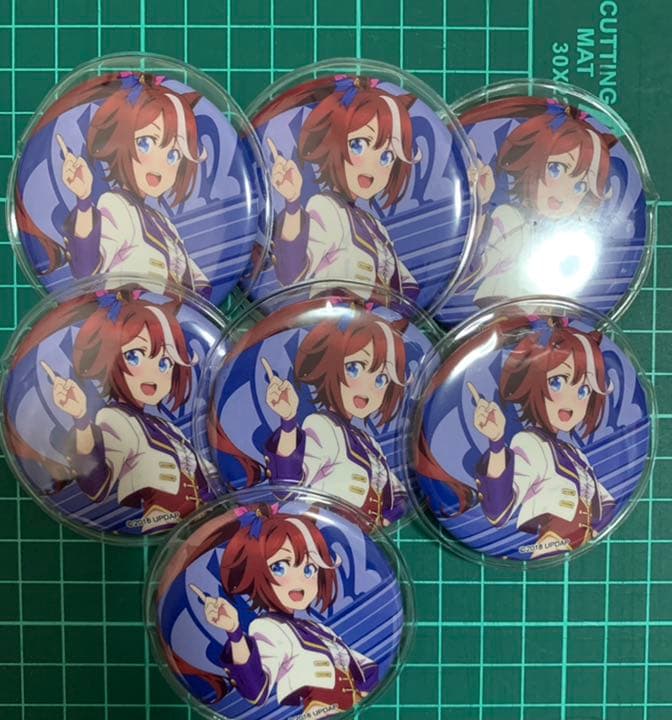 ウマ娘 2nd 缶バッジ トウカイテイオー 7点セット 良い 低 価格 通販
