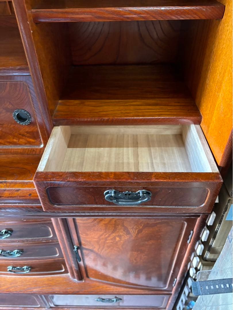 和茶箪笥 和茶タンス 高級 和家具 日本製 アンティーク 昭和レトロ