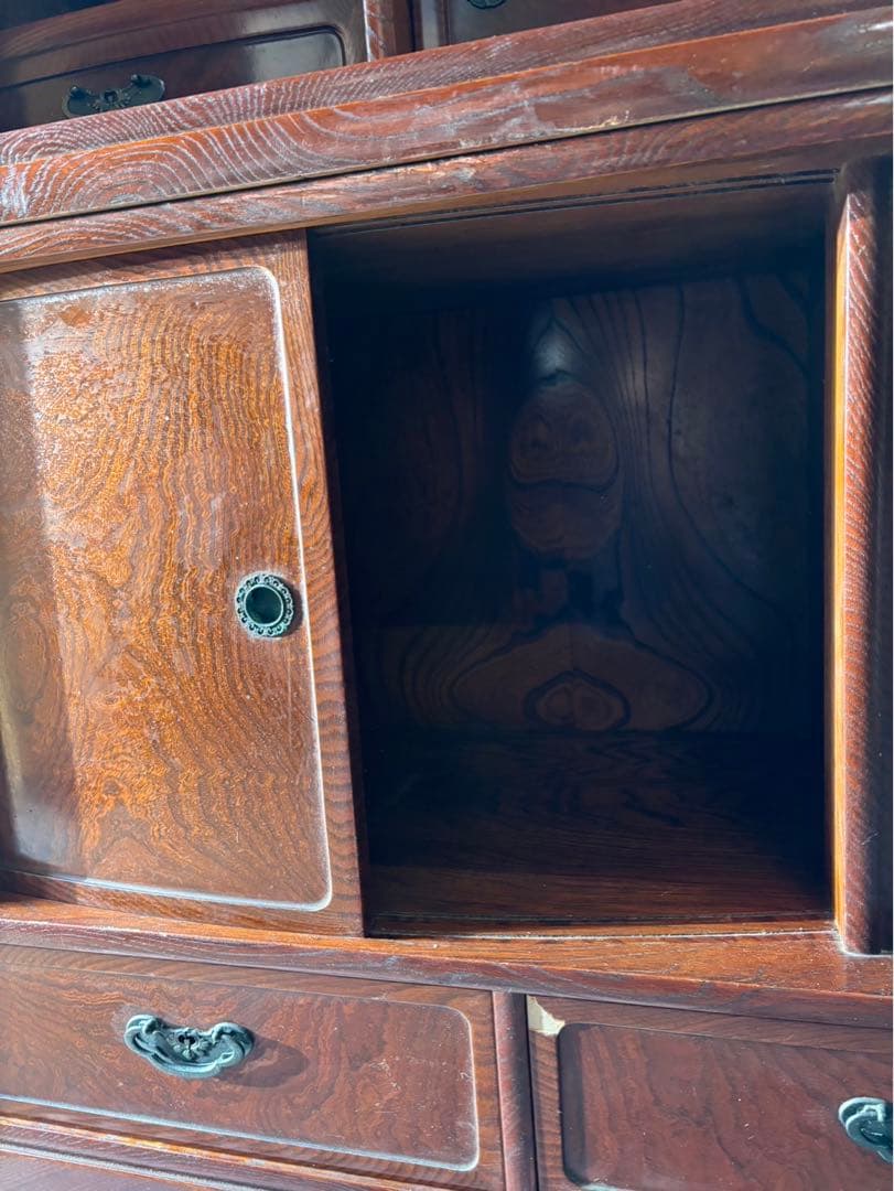 和茶箪笥 和茶タンス 高級 和家具 日本製 アンティーク 昭和レトロ