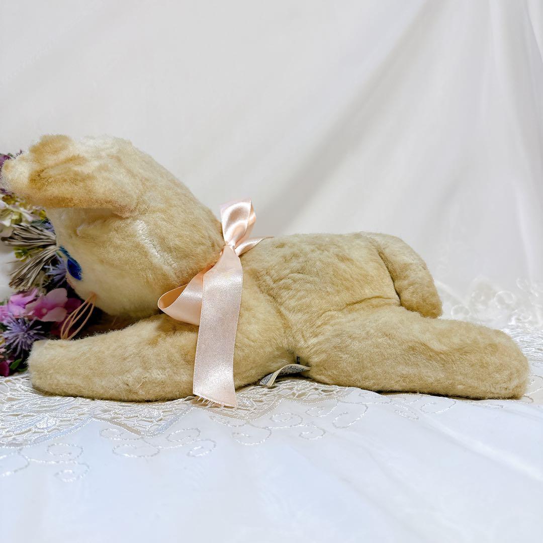 ❤️レア❤️アンティーク　白猫のぬいぐるみ　ニッカーボッカー　ビンテージ　ねこ