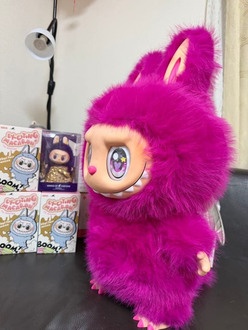 超特大60cmドラゴンフルーツピンク天使ジモモ 羽付き スペシャルオーダー