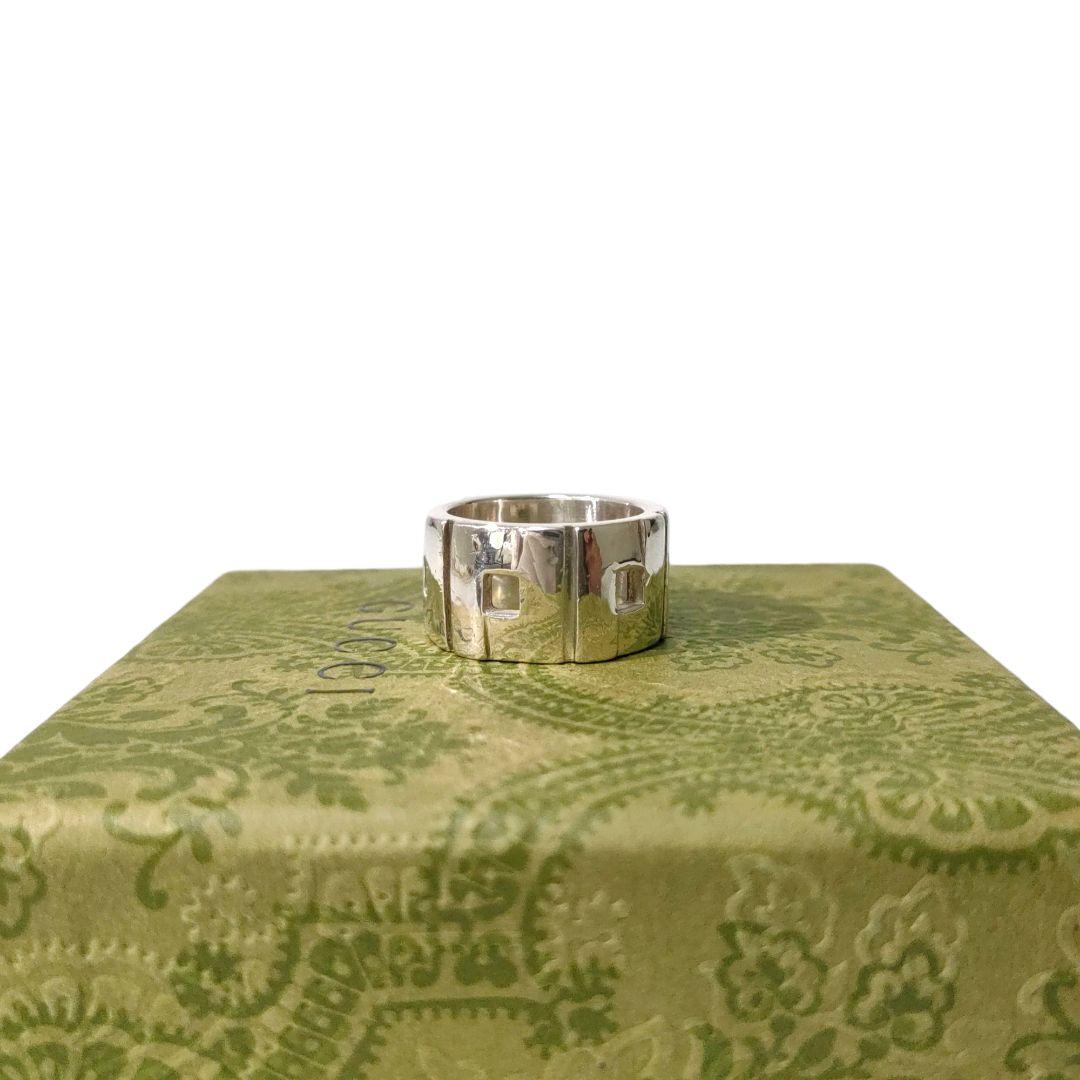 ＊グッチ　SV925　リング　指輪　16号　ヴィンテージ　希少　研磨仕上げ済み