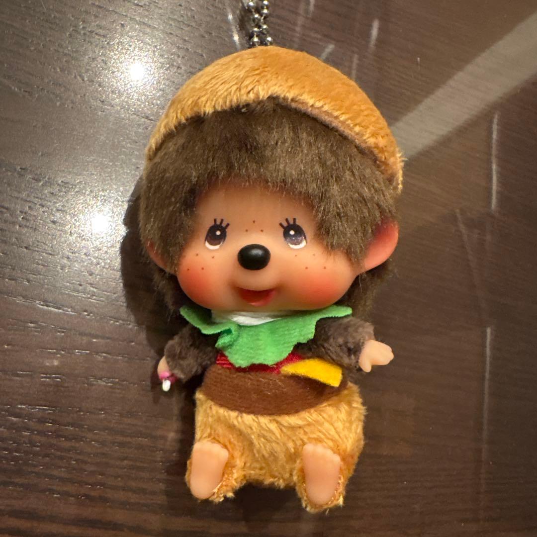 モンチッチ　ハンバーガー　タイ　限定　タグ付き
