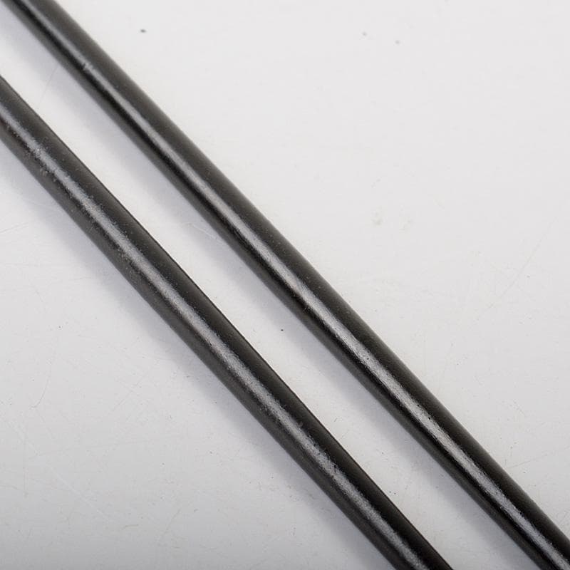 茶道具　御釜師　十二代　加藤忠三郎作　鉄製　美津火箸　共箱　C　6211