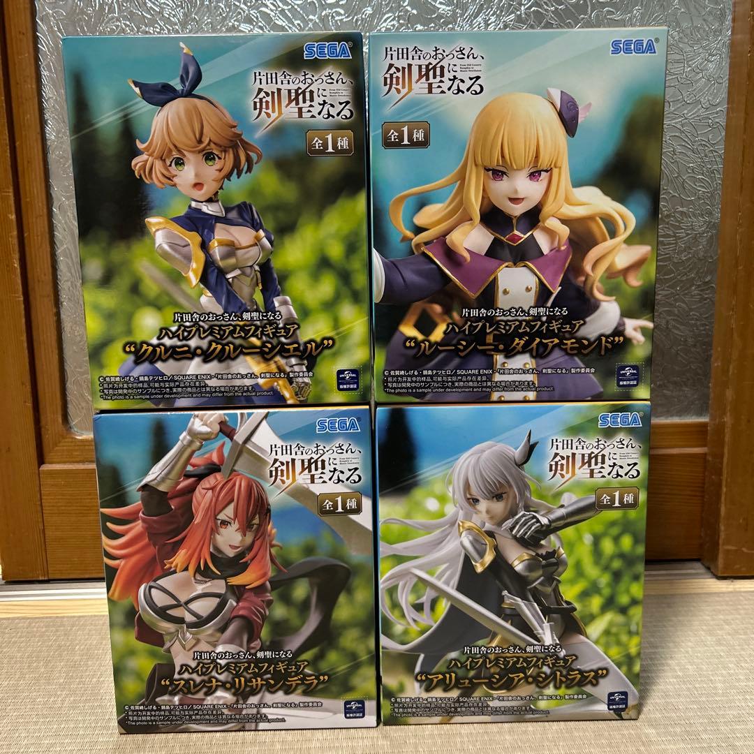 片田舎のおっさん剣聖になる フィギュア 4体セット ハイプレミアム