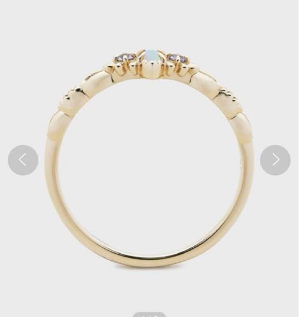 NOJESS k10 オパール リング 11号