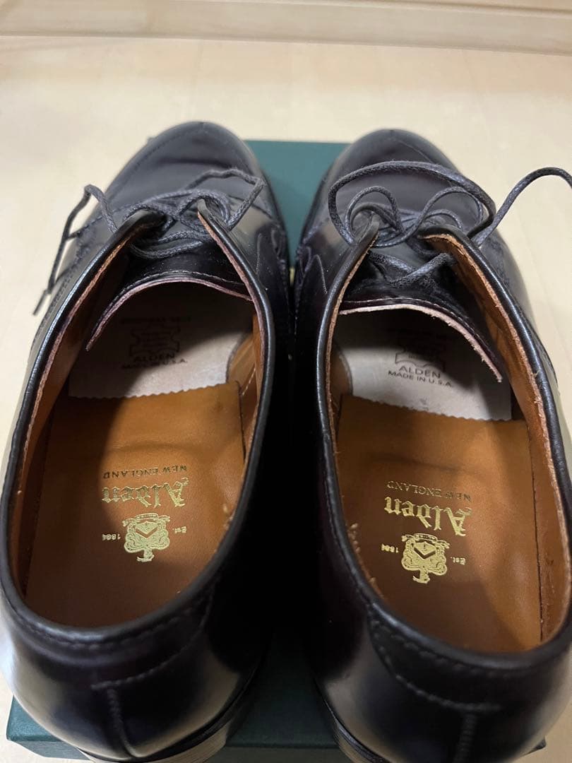 ALDEN オールデン Vチップ コードバン 8D