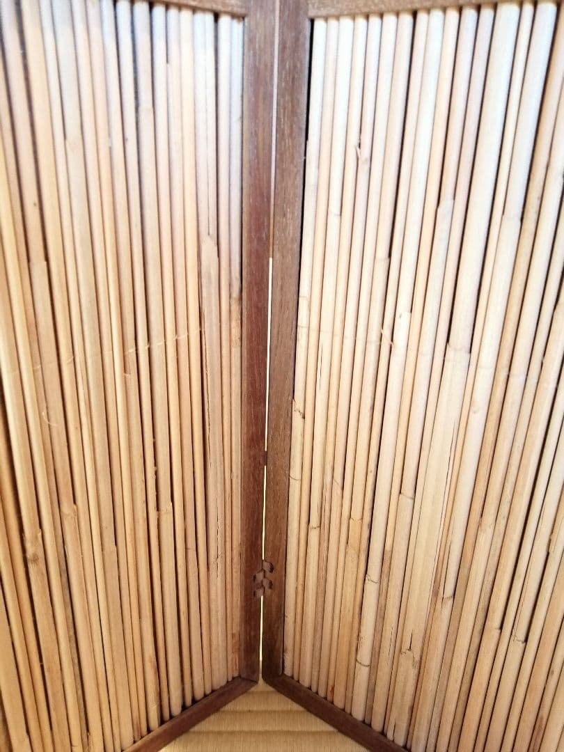 茶道具】あじろ風炉先屏風 風炉先212