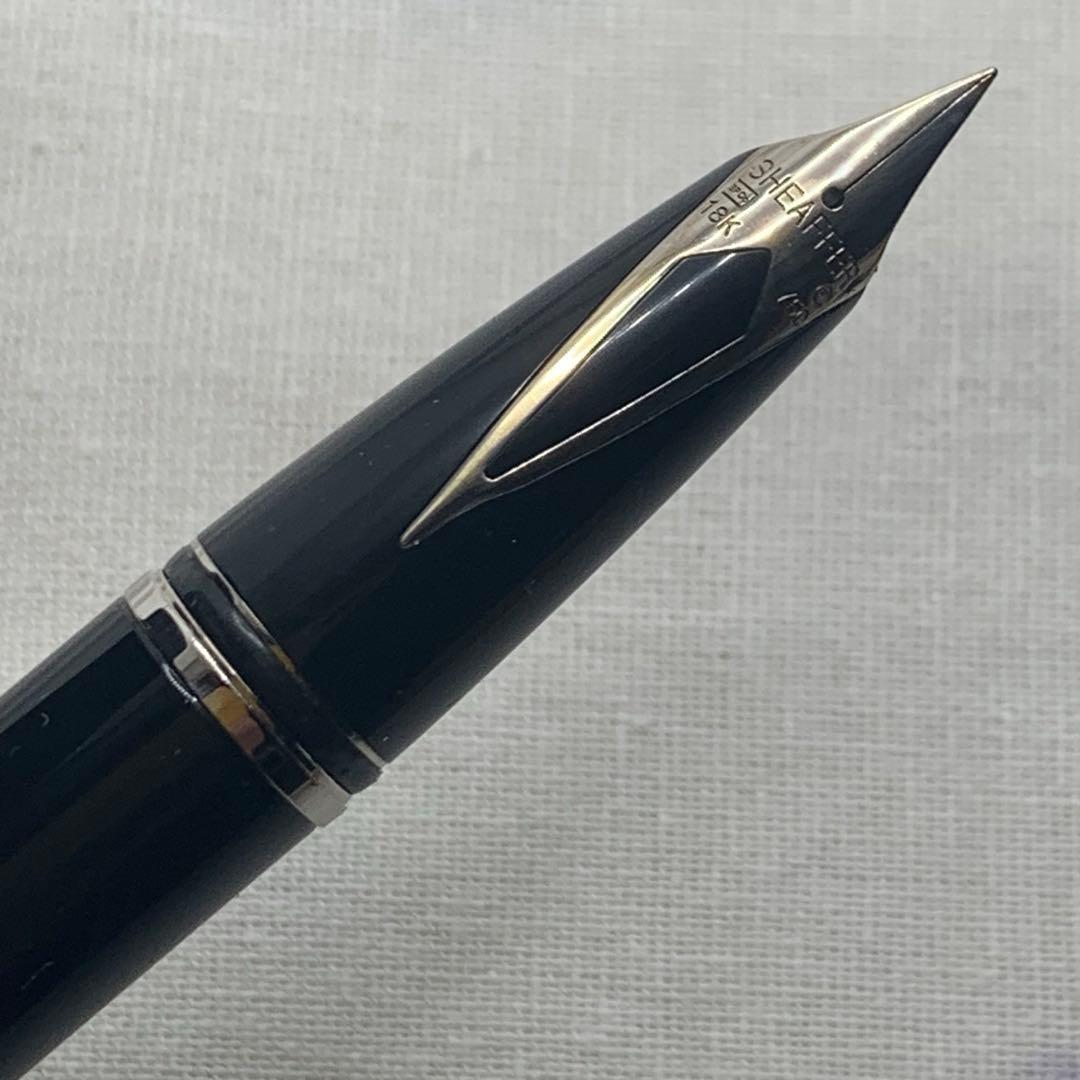 箱保証書付】シェーファー レガシーヘリテージ パラジウム 万年筆18K F