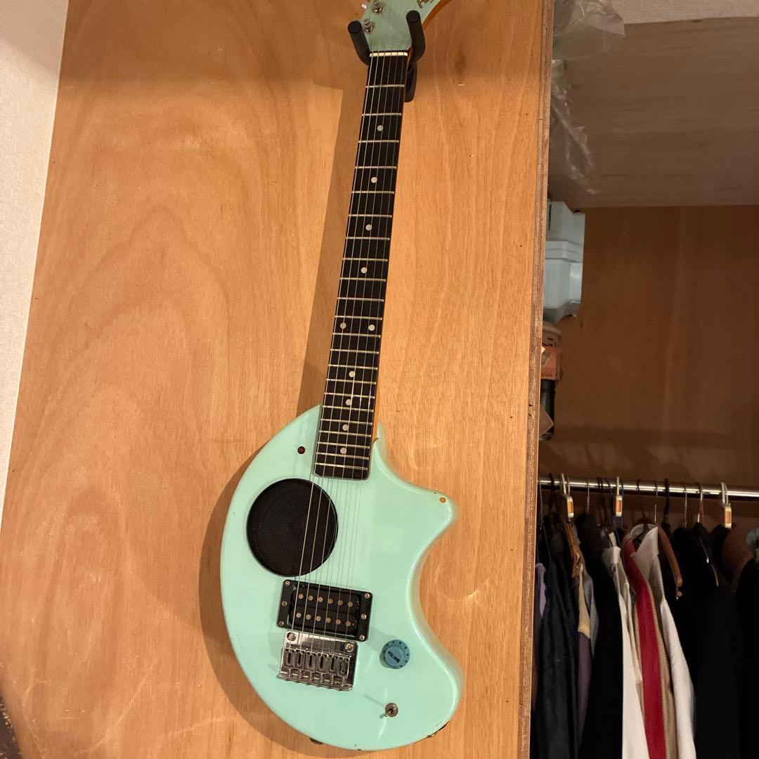 Fernandes zo-3 ブルーグリーン FERNANDES ZO-3 Electric Guitar With Built-In Amplifier Japan Green