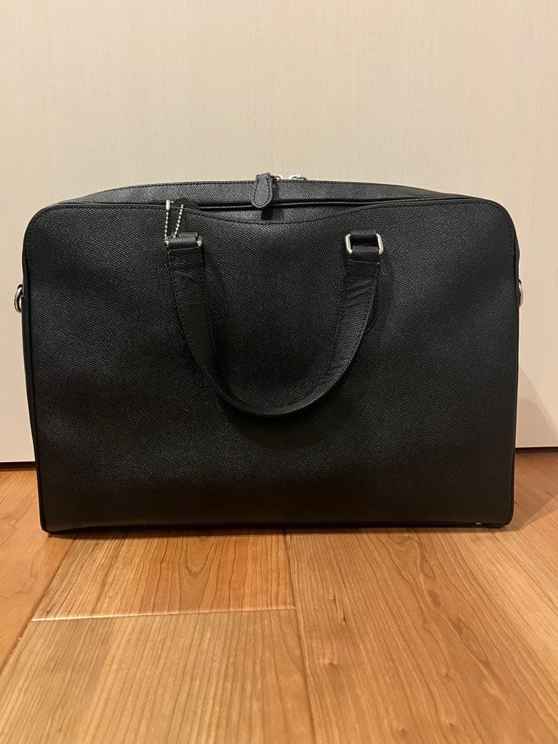 【値下げ】COACH ブラック ビジネスバッグ