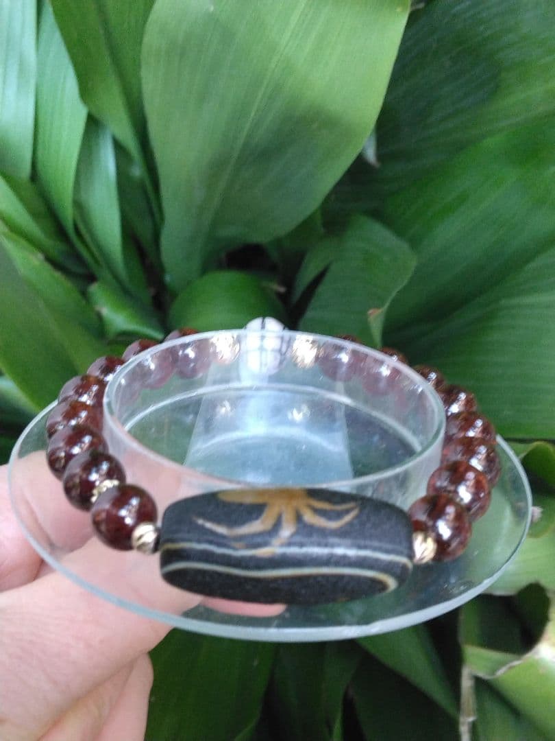 蜘蛛天珠➕福寿天珠ブレスレット⭐火供天珠❇護符霊符強力⭐龍神ζ生霊返し⭐呪詛返し