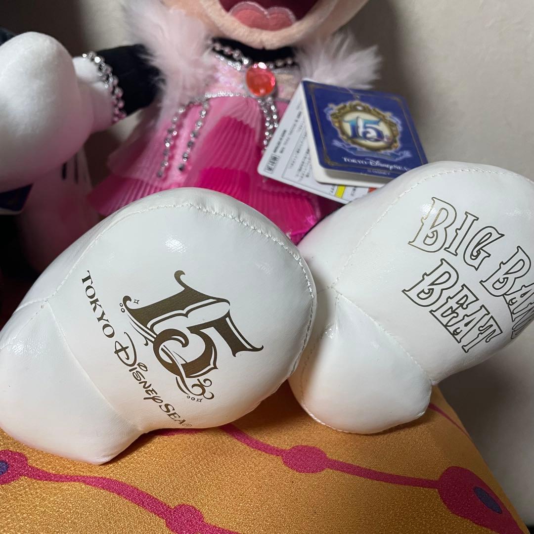 通常サイズ ぬいぐるみ ミッキー ミニー 15周年 BBB ビッグバンドビート