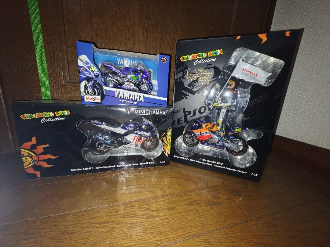 バレンティーノ・ロッシ コレクション モデルセット バレンティーノ・ロッシ ハイスピード・ライディング (プラモデル