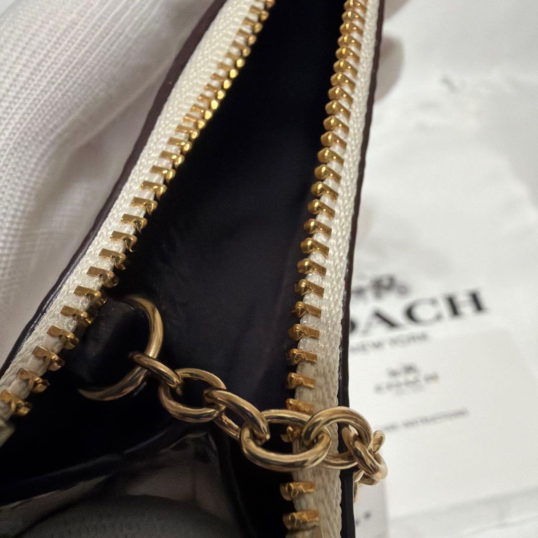 未使用　コーチ　COACH　/カード/パスケース　コンパクト財布　タグ付き
