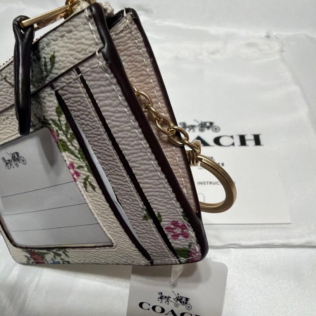 未使用　コーチ　COACH　/カード/パスケース　コンパクト財布　タグ付き