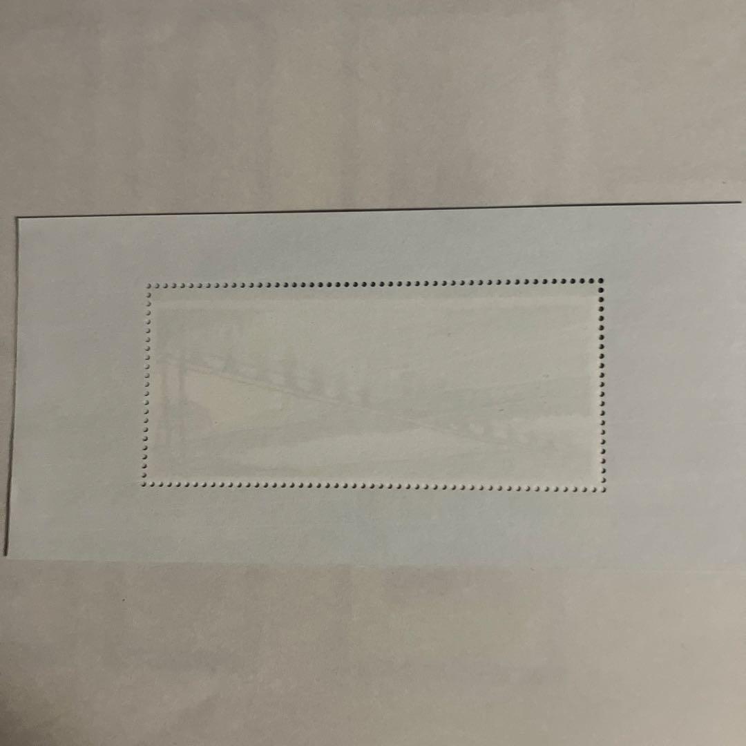 橋と川の風景 2元切手