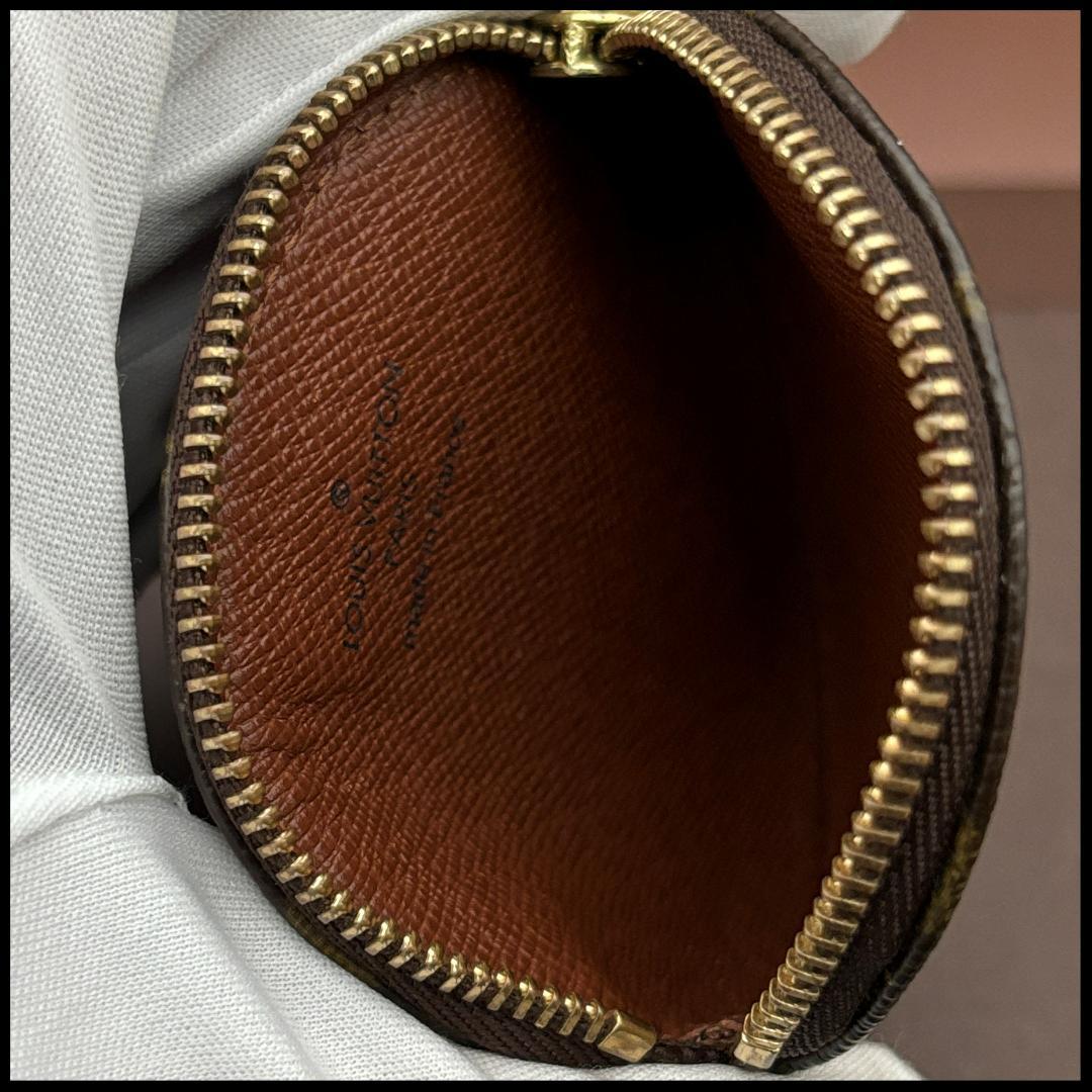 美品 ルイヴィトン ケース モノグラム ポルトモネロン レディース