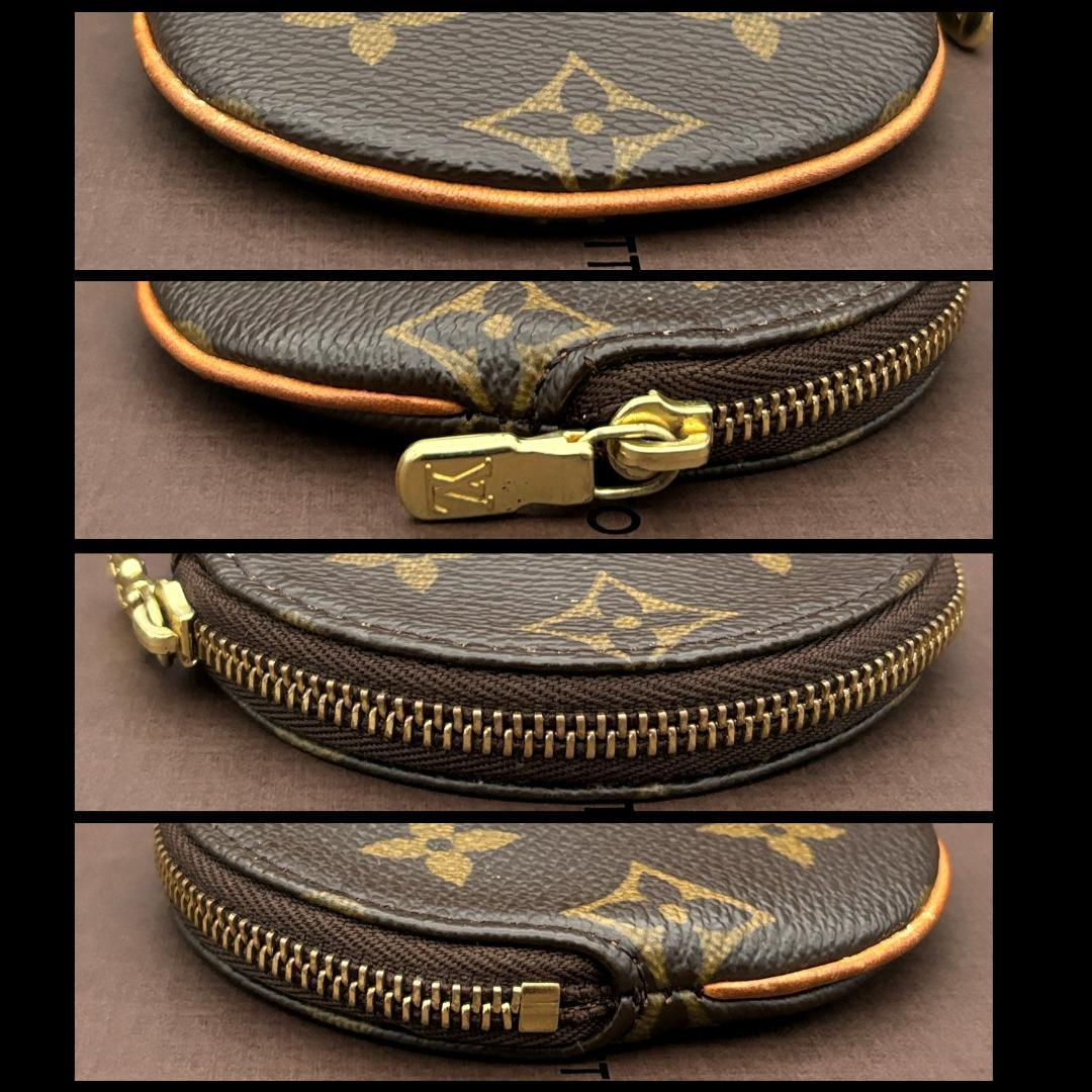 美品 ルイヴィトン ケース モノグラム ポルトモネロン レディース