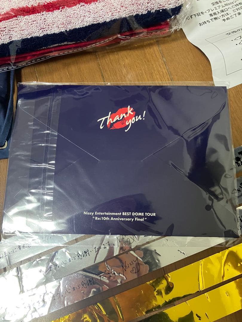 Nissy プレミアムグッズ 【銀テ付き】10th Dome Tour - メルカリ