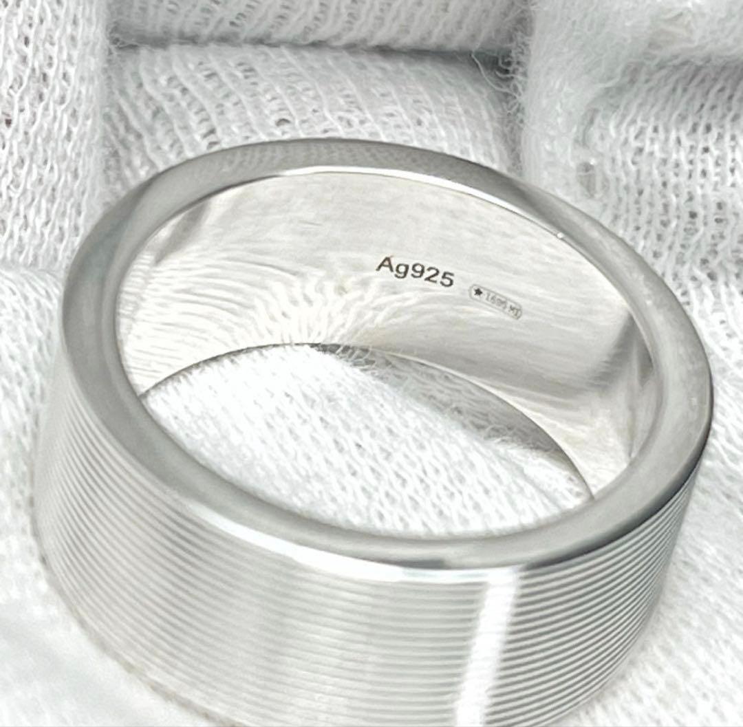 美品　GUCCI 指輪　ロゴリング　14号