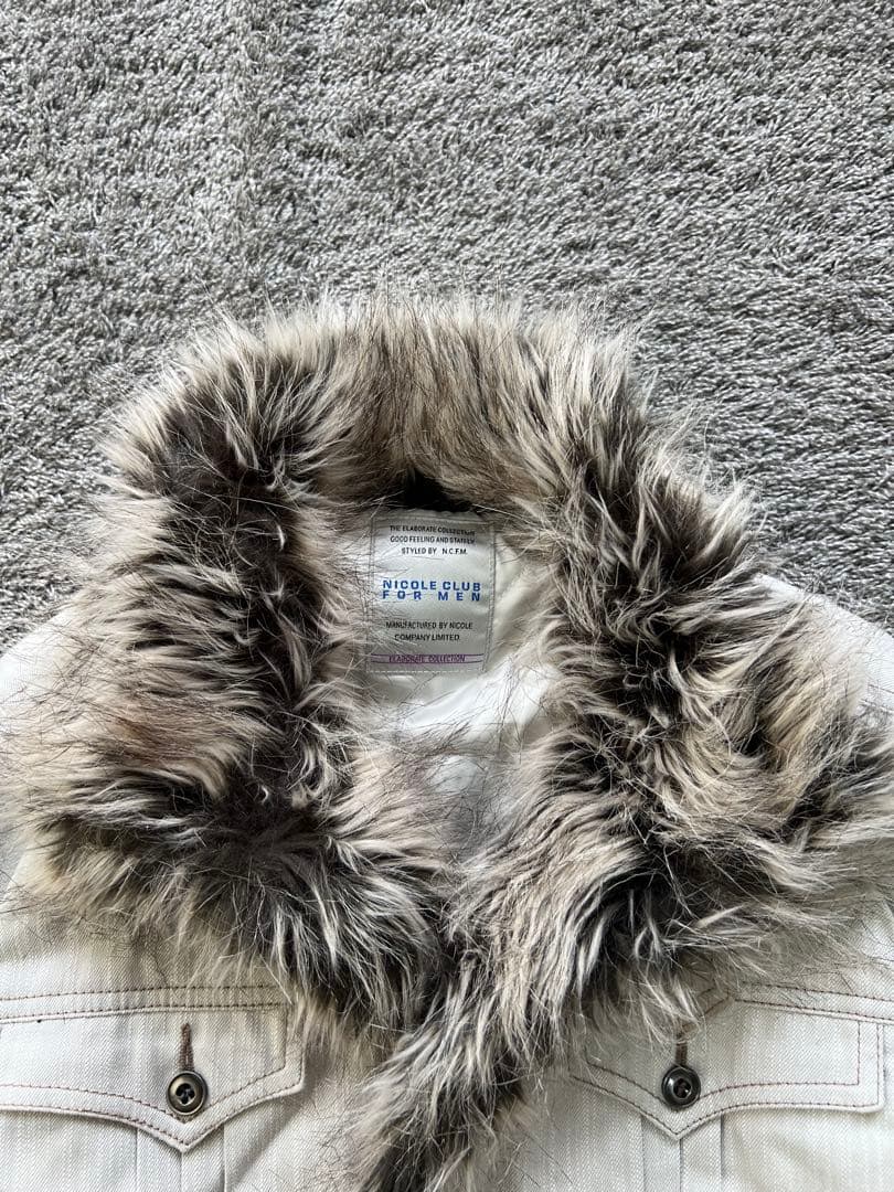 ジャケット・アウター \"NICOLE CLUB FOR MEN\" Fur Jacket