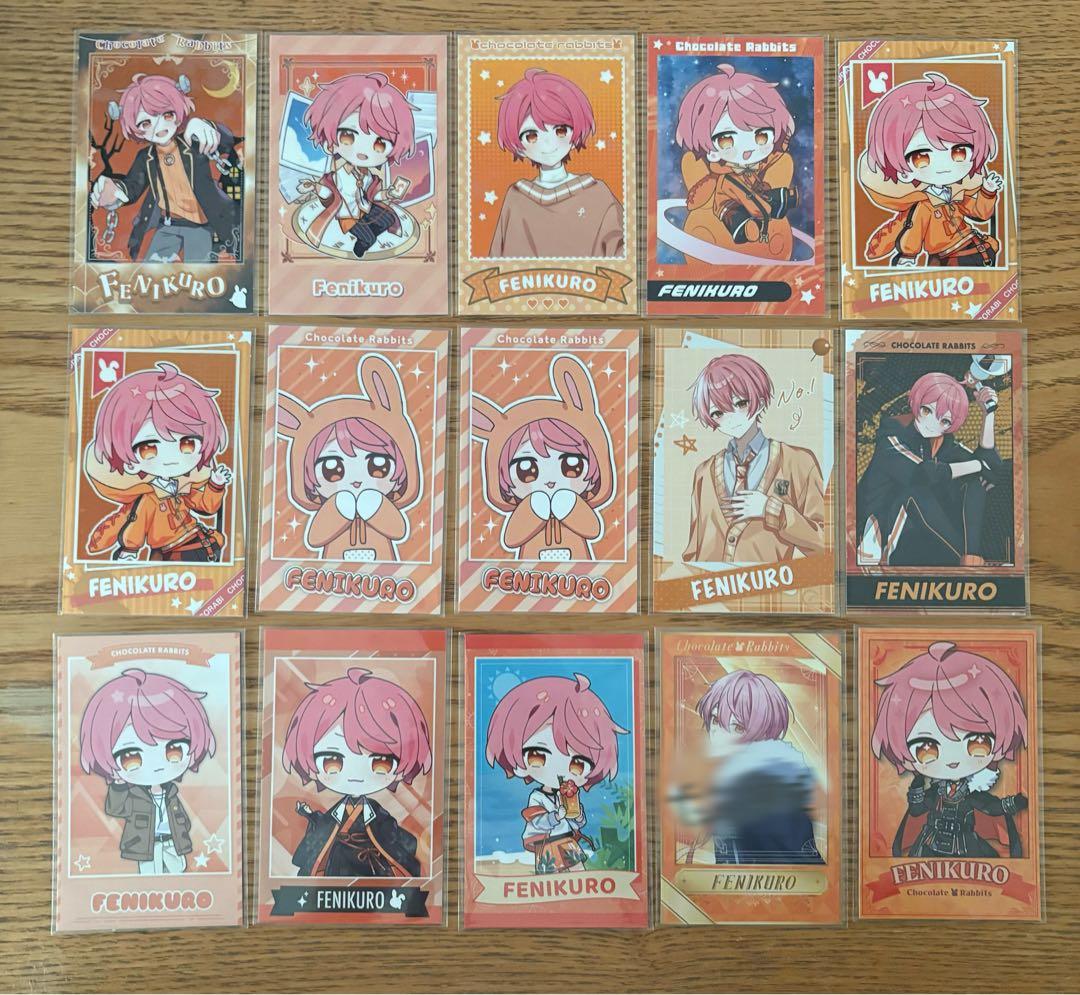 ちょこらび ふぇにくろ チェキ風トレカ - メルカリ