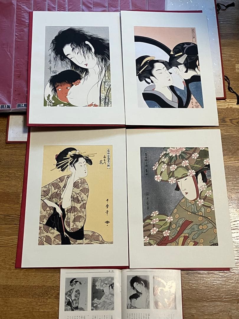 j*b様 歌麿名作選　悠々洞出版　全30枚