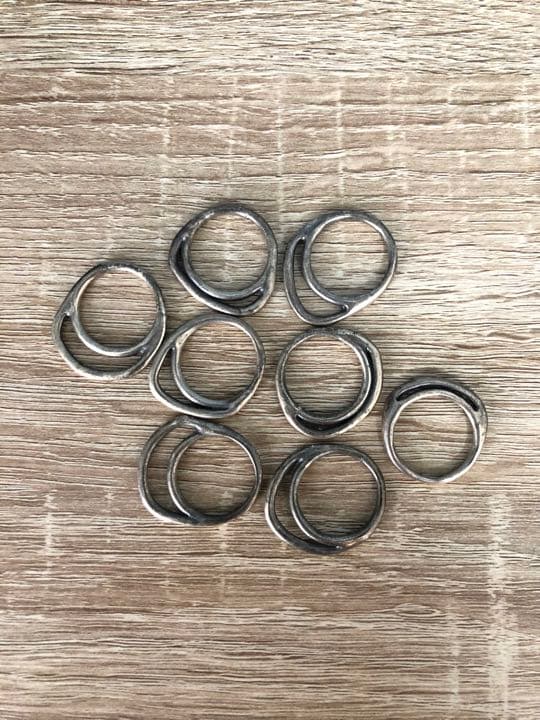 IOSSELLIANI イオッセリアーニ 8連リング イオッセリアーニ 8連リング