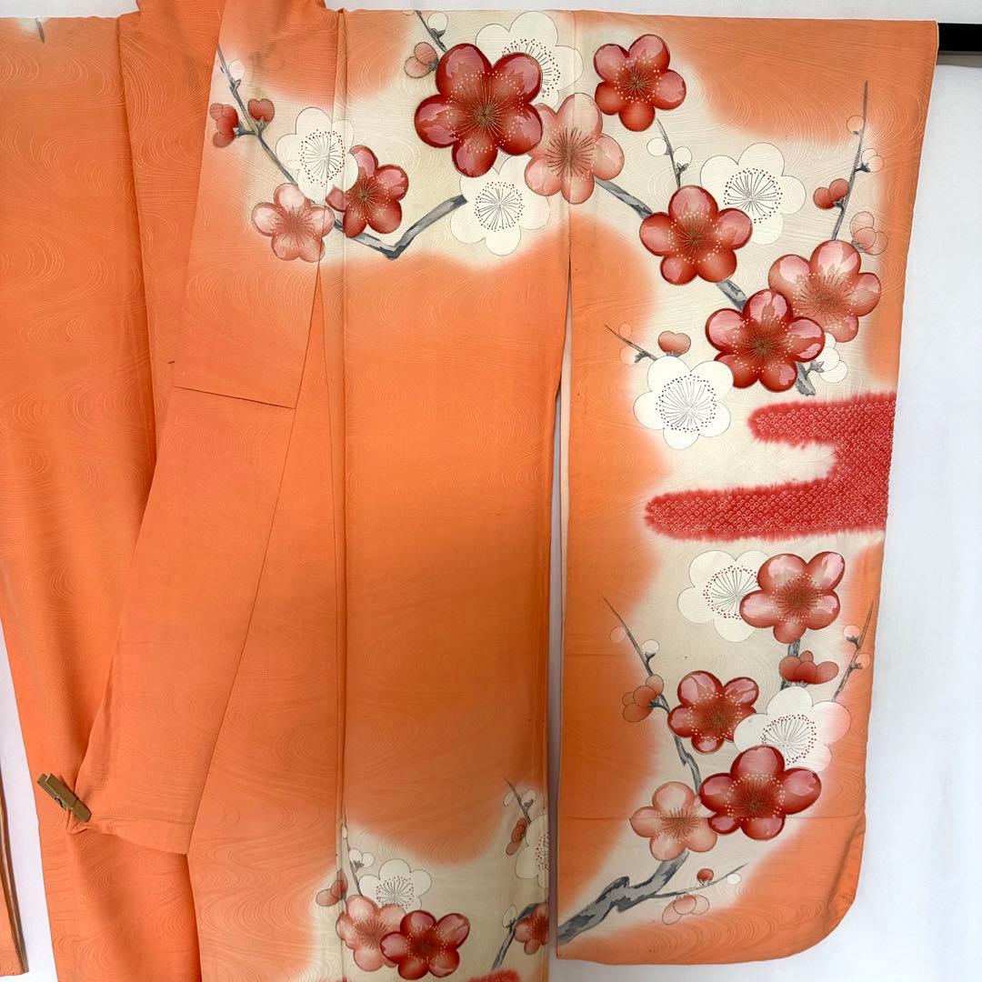 振袖フルセット(7点)・成人式・さがみ誂製・大輪牡丹・金銀彩加工