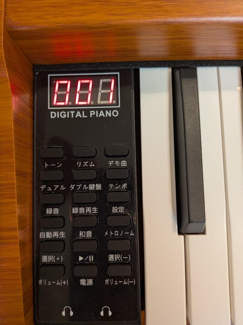 電子ピアノ 88鍵盤 ウッド調 CARINA