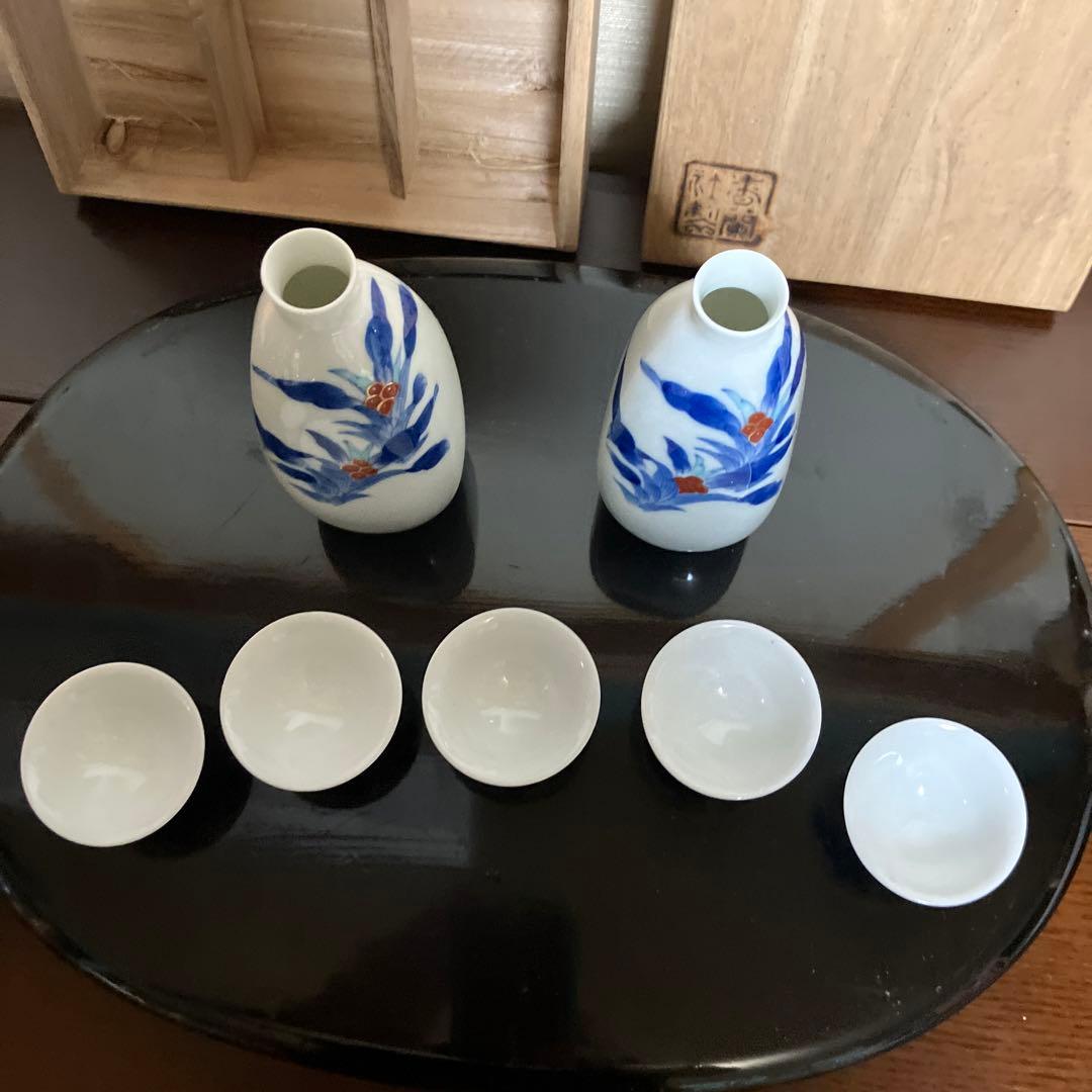 値下げ　香蘭社　酒器セット　自宅保管品