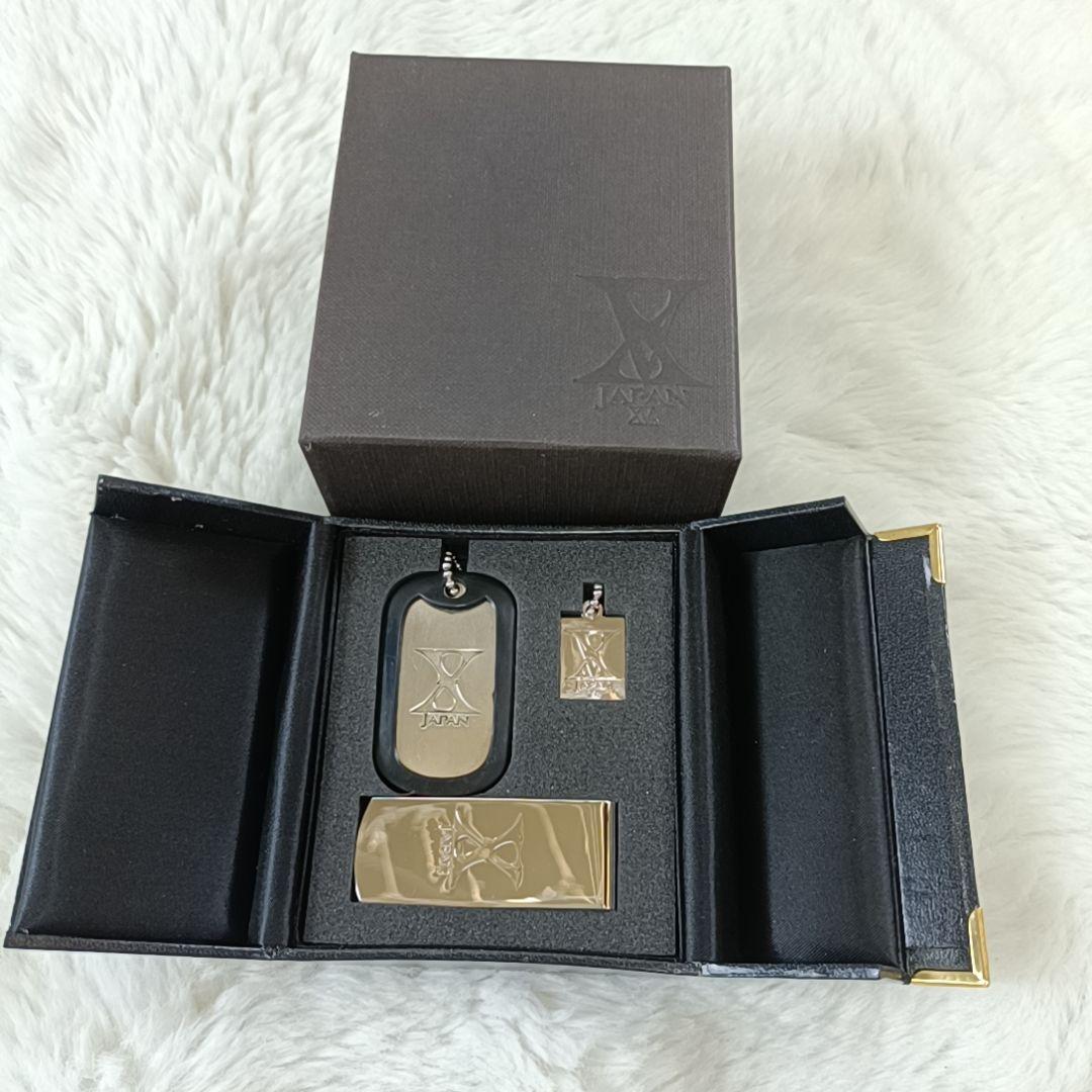 極希少✨555個限定 エックスジャパン ネックレス ドックタグ