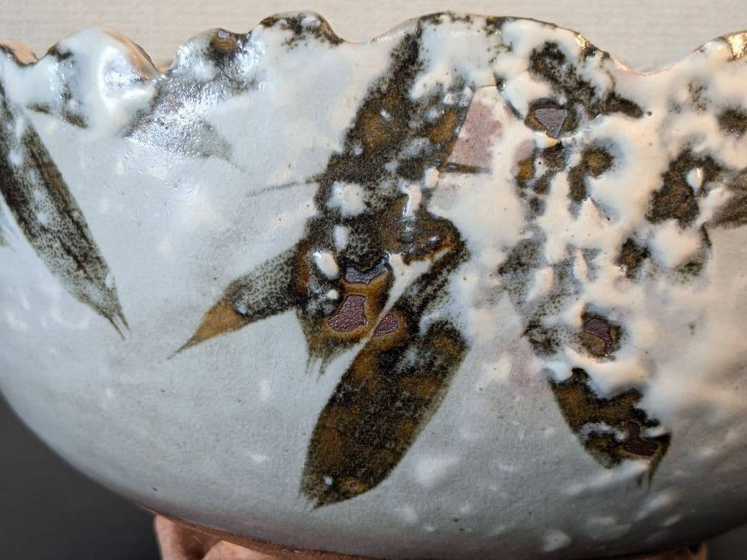 京焼 三浦竹泉 竹軒 倣仁阿弥道八翁造 乾山写雪