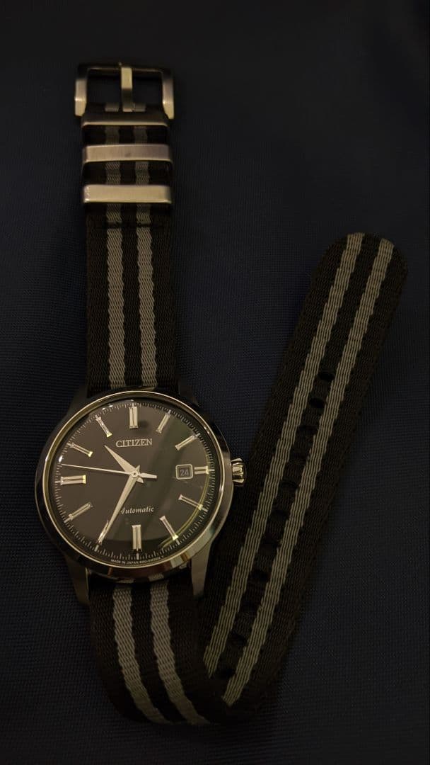 シチズン CITIZEN NK0000-95E 自動巻き ブラック シースルー